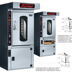 Cuptor brutărie electric rotativ FLEX, capacitate 12 tăvi, 17,45 kW Forni Fiorini - Img 7