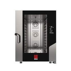 Cuptor electric combisteamer 10 tăvi GN1/1 digital, compact Millenial Eka Italia - Img 3