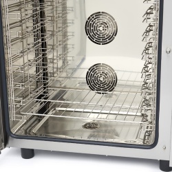 Cuptor electric combisteamer profesional, 10 tăvi GN1/1 sau 60x40 cm, Maxima - Img 5