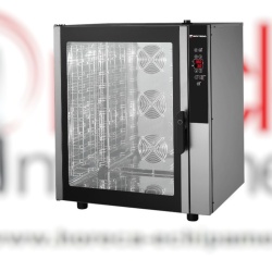Cuptor electric cu convecție, digital, 10 tăvi GN1/1 sau 600x400mm, Verso Evo Inoxtrend