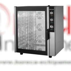 Cuptor electric cu convecție, electromecanic, 10 tăvi GN1/1 sau 600x400mm, Verso Evo Inoxtrend