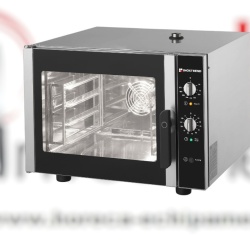 Cuptor electric cu convecție, electromecanic, 4 tăvi 460x340mm, Verso Basic Inoxtrend