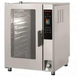 Cuptor electric cu injecție directă 10 tăvi GN1/1, touchscreen, Professional Inoxtrend - Img 7