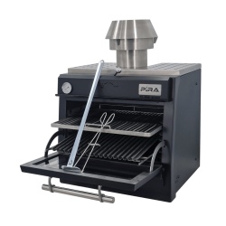 CUPTOR pe CĂRBUNI SERIA PRO HOME, PIRA 50 Black AB (pentru interior) - Img 12