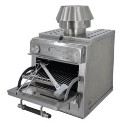 CUPTOR pe CĂRBUNI SERIA PRO HOME, Pira 50 Silver AB (pentru interior) - Img 12