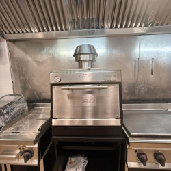 Cuptor pentru steak pe cărbuni, deschidere verticală, Pira 70 Lux SD - Img 9