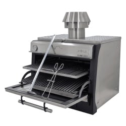 Cuptor pentru Steak pe cărbuni, Pira 80 LUX AB - Img 9