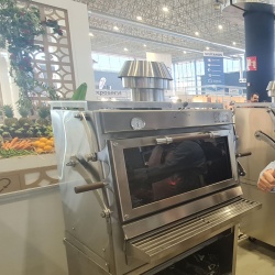 Cuptor pentru steak pe cărbuni, Pira 80 XXL Silver ED - Img 8