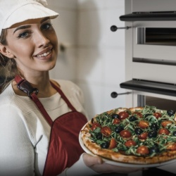 Cuptor pizza PYRALIS, 9+9 pizze de 34 cm, mecanic Pizza Group - Img 3