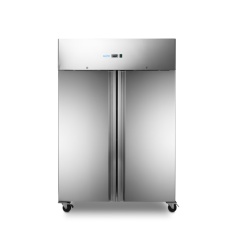 Dulap frigorific din inox, Frigider 1400 Litri - 6 Rafturi Reglabile GN 2/1, pe roți - Img 10