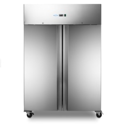 Dulap frigorific inox 800 litri, cu roți, Maxima - Img 9