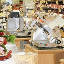 Feliator automat pentru mezeluri supermarket 300 mm Minerva Omega - Img 4