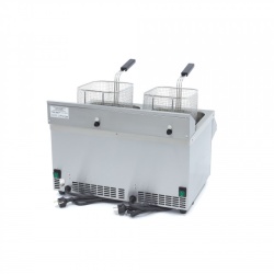 Friteuză cu inducție 2x 8 Litri, cu robinet - Img 6