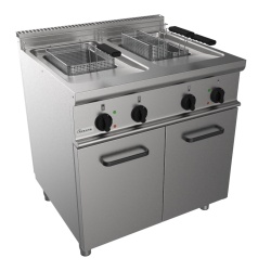Friteuză electrică 13+13 L pe suport închis, Casta - Img 2