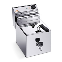Friteuză electrică cu robinet, ELDORADO 10 Litri - Img 4