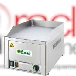 Fry top electric cu suprafață cromată netedă, 325x480 mm, Fimar