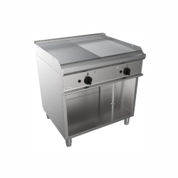 Fry top grill pe gaz cu suprafață netedă/striată, Casta - Img 2