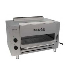 Grătar pentru steak, burger BroilyGrill electric 400V, Casta 1040x600/780x745 mm - Img 2