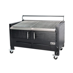 Gratar profesional barbeque pentru steak pe carbuni, 1455X820X930 mm
