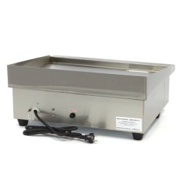 Grill Grătar frytop electric neted, 550×365 mm inox - Img 2