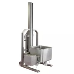 Lift elevator pentru pubele și containere Eurobin, Mech-Masz - Img 6