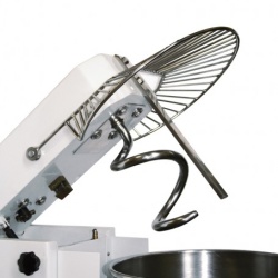 Malaxor cu spirala,cap rabatabil si cuva detasabila, 22 L,18 kg, 2 viteze - Img 2