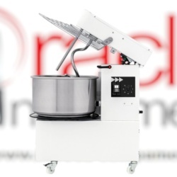 Malaxor cu spirală, cap rabatabil și cuvă detașabilă, 33 L, 24 kg, 2 viteze
