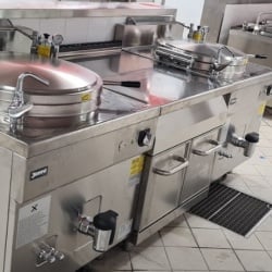 Marmită pe gaz, încălzire indirectă, 150 Litri - Img 7