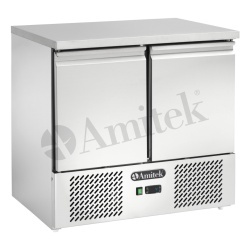 Masă frigorifică profesională ventilată 2x GN1/1, Amitek AK921V - Img 4