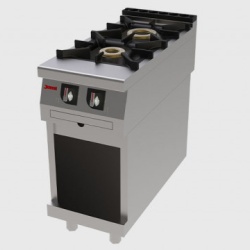 Mașină de gătit pe gaz cu 2 arzătoare, Jemi - Img 2