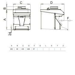 Mașină de înghețată cu extragere automată și temporizator electromecanic 15 L/h - Img 4