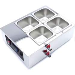 Mașină de topit, temperat ciocolata, 4 x GN1/6, Maxima - Img 3