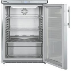 Mini frigider, minibar răcire dinamică, 43 litri, Inox, Liebherr - Img 5