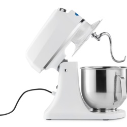 Mixer Alb Profesional - 7 L - Până la 2 kg de Aluat, Maxima - Img 5