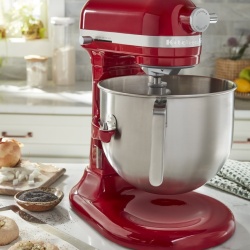Mixer planetar KitchenAid, roșu 6.6 Litri - Img 2