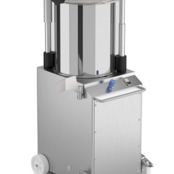 Sprit hidraulic vertical 32 L cu pedala de picior si palnii de inox - Img 3