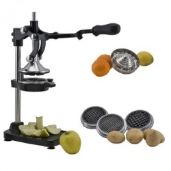 Storcător, feliator manual de fructe și legume cu accesorii, Beckers - Img 2