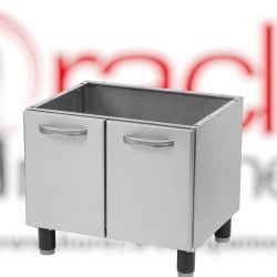Suport de inox dulap cu uși