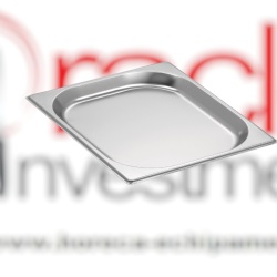 Tavă de inox GN1/2 h 20 mm