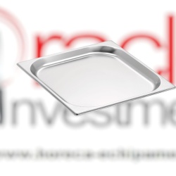 Tavă de inox GN2/3 h 20 mm