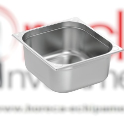 Tavă de inox (suprafață mată) GN2/3 h 150 mm