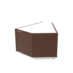 Tejghea pentru casă de marcat 1035x863 mm, Infrico - Img 4