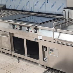 Tigaie basculantă pe gaz, basculare automată 120 Litri, Jemi - Img 5