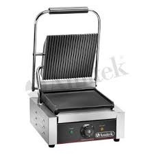 Toaster cu mecanism prin apăsare pe plăci striată+netedă, Amitek - Img 3