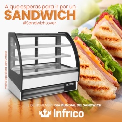 Vitrină frigorifică de expunere cofetărie/patiserie/magazin ONIX, 938x1300 mm Infrico - Img 4