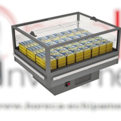 Vitrină frigorifică de expunere, incorporabilă 1250x950 mm, magazin sau supermarket, Infrico