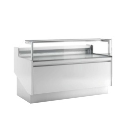 Vitrină frigorifică de expunere prăjituri, inox 938x1060 mm, patiserie, cofetărie sau brutărie Infrico - Img 4