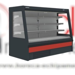 Vitrină frigorifică deschisă de expunere, plug in 2500x1500 mm, magazin sau supermarket, Infrico