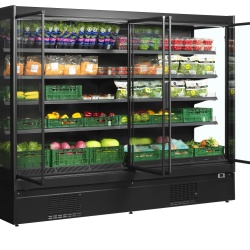 Vitrină frigorifică Supermarket 1540 Litri cu ușă de sticlă, Tefcold - Img 7