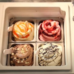 Vitrină pentru servire înghețată sau gelato, de banc, Staf59 - Img 3
